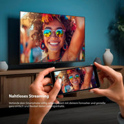 View DYON ULTIMAX 40F-TI - 40 Zoll (100 cm) Full-HD Smart TV mit Tizen OS, Triple Tuner (DVB-C/-S2/-T2), Smart & Gaming Hub, Prime Video, Netflix, Disney+ image 6