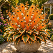 View 🔥LAST DAY SALE 49% OFF-🏠🤗 Peacock Flame Hosta Seeds💥 Stunning Colors That Brighten Any Space image 4