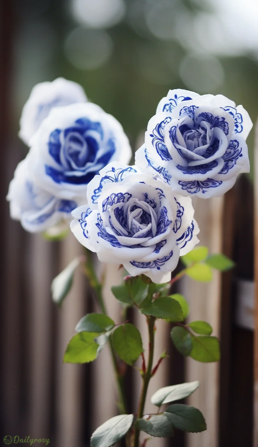Rare Blue Ink Rose Seeds🔥2024 Newest