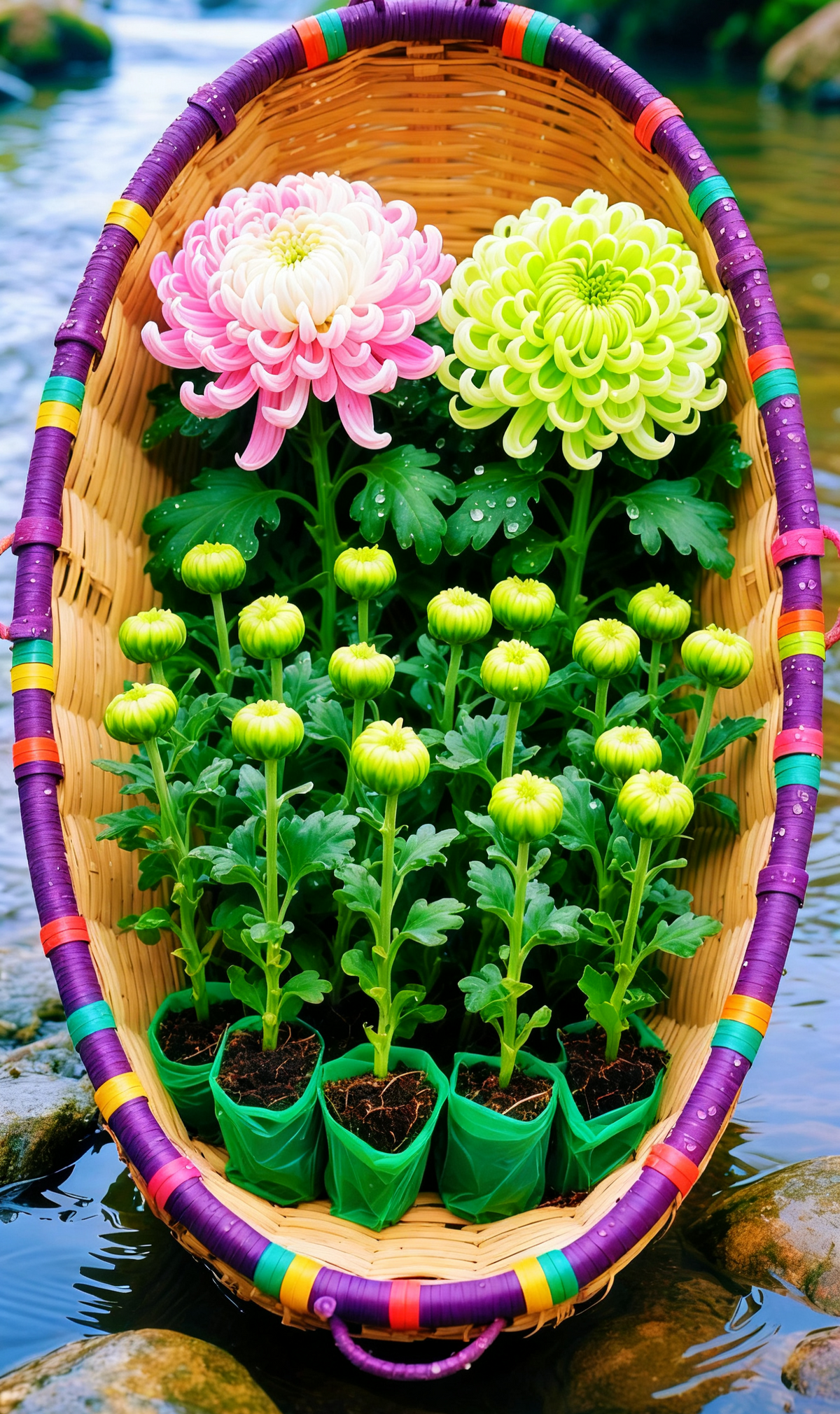 🌸 Double-Petal Chrysanthemums – Bloom Like Luxury, All Year Round 🌸