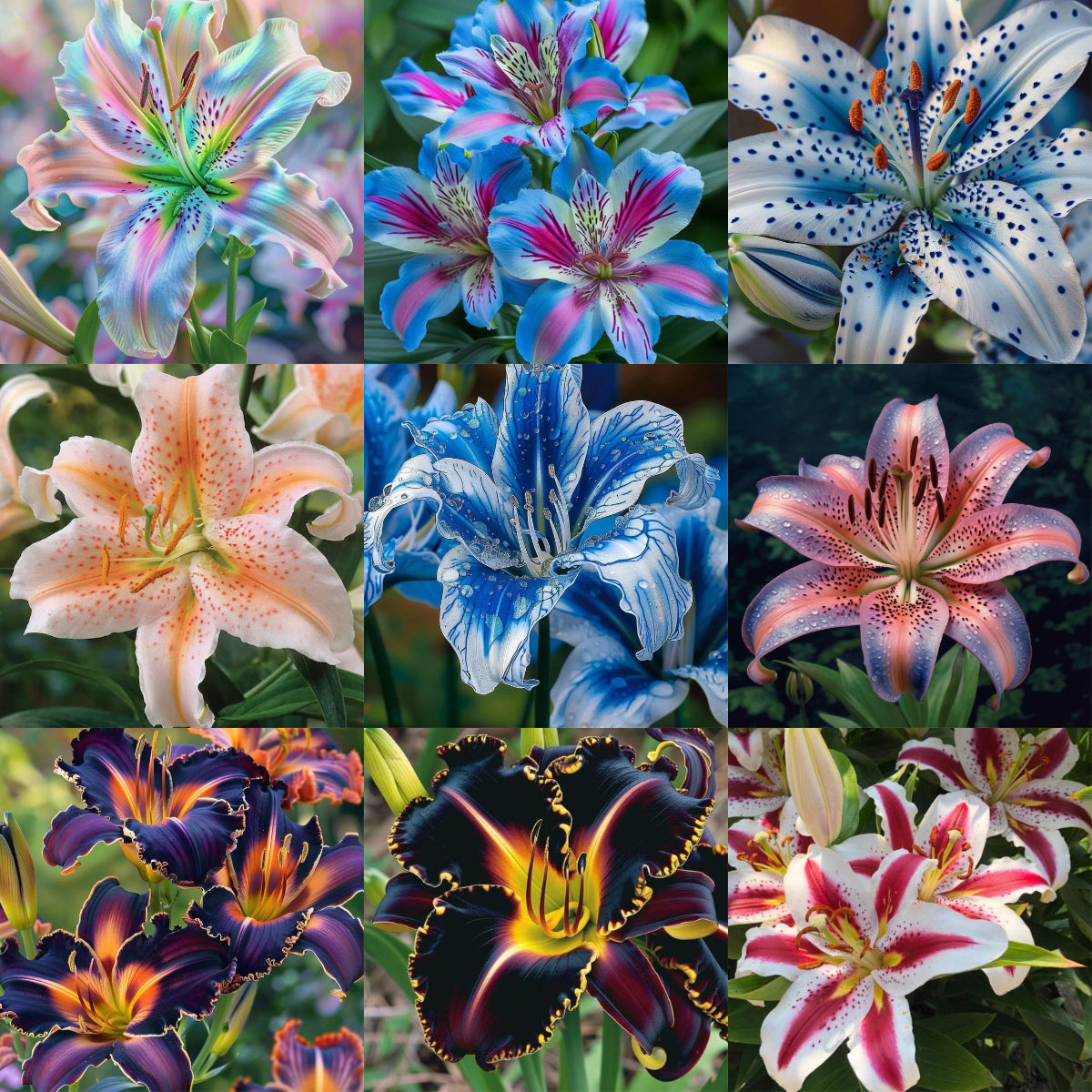 🌸Beautiful purple Rare Color Lily Bulbs– Blooms of Elegance and Grace 🌸