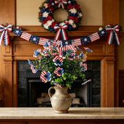 View 🔥4th of July Hot Sale 60% Off 🔥 Patriotic Red White Blue Artificial Flowers💐 image 6