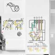 View Singer 14SH654 – Serger, 1300 ppm, White image 3