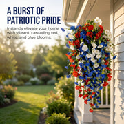 View 🇺🇸4th of July Decoration Tricolor Patriotic Artificial Flower✨ image 4