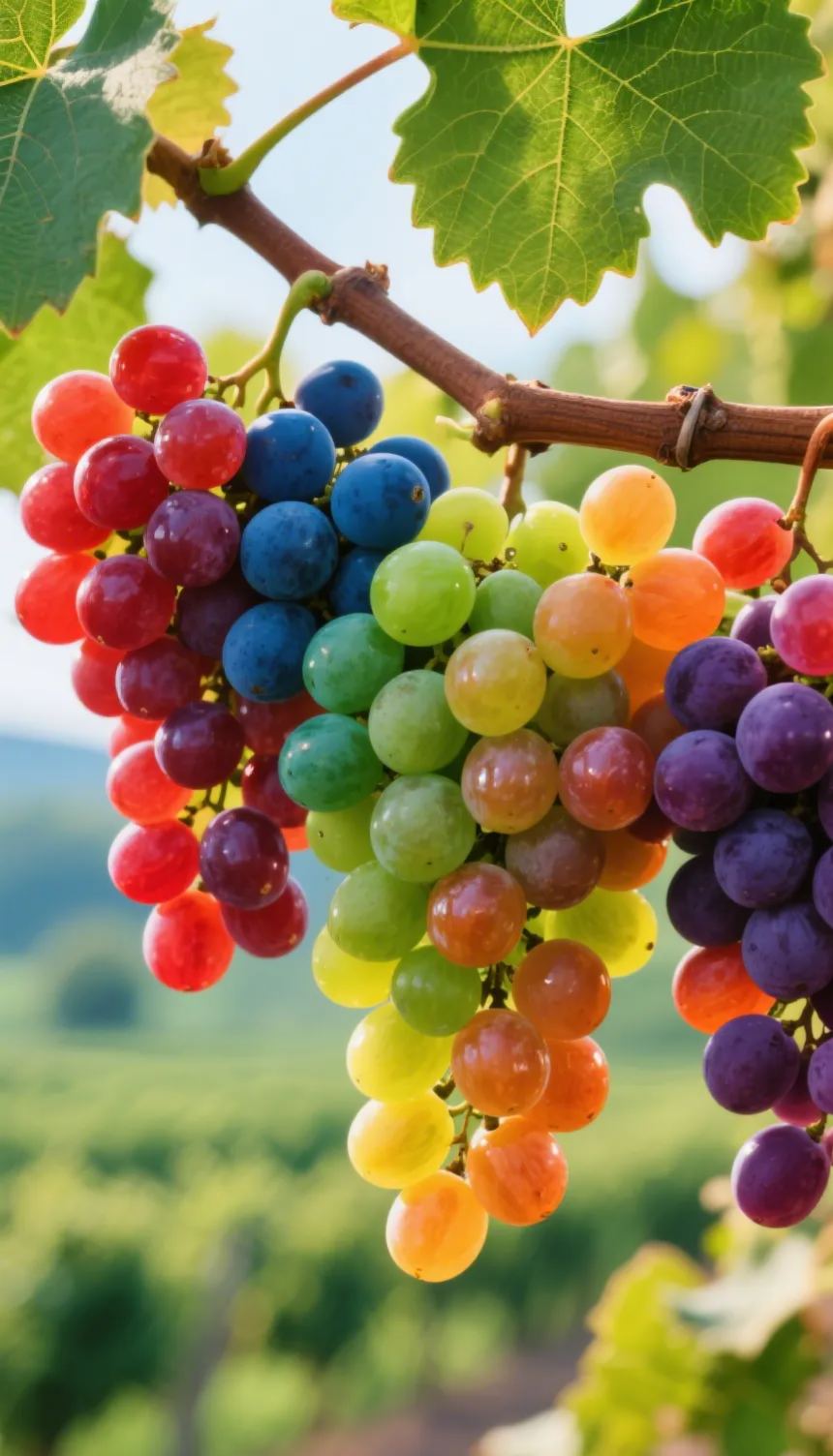 Colored Grape Seeds