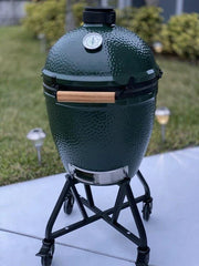 View big green egg grill smoker with new accessories image 1