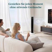 View Levoit-Turmventilator mit Fortschrittlichem Schlafmodus-Ventilator leise 12Std Timer 4 Modi 5 Geschwindigkeiten-Automatikbetrieb mit Sensor- image 4