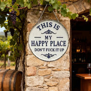 View “This Is My Happy Place” Door Sign image 4