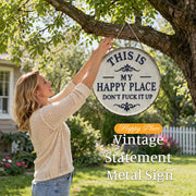 View “This Is My Happy Place” Door Sign image 1