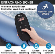 View BRAST Whirlpool aufblasbar MSpa | 4-8 Personen | viele Modelle rund und eckig | Ø 125-224cm | In-Outdoor Pool | bis zu 144 Massagedüsen | inkl. image 3