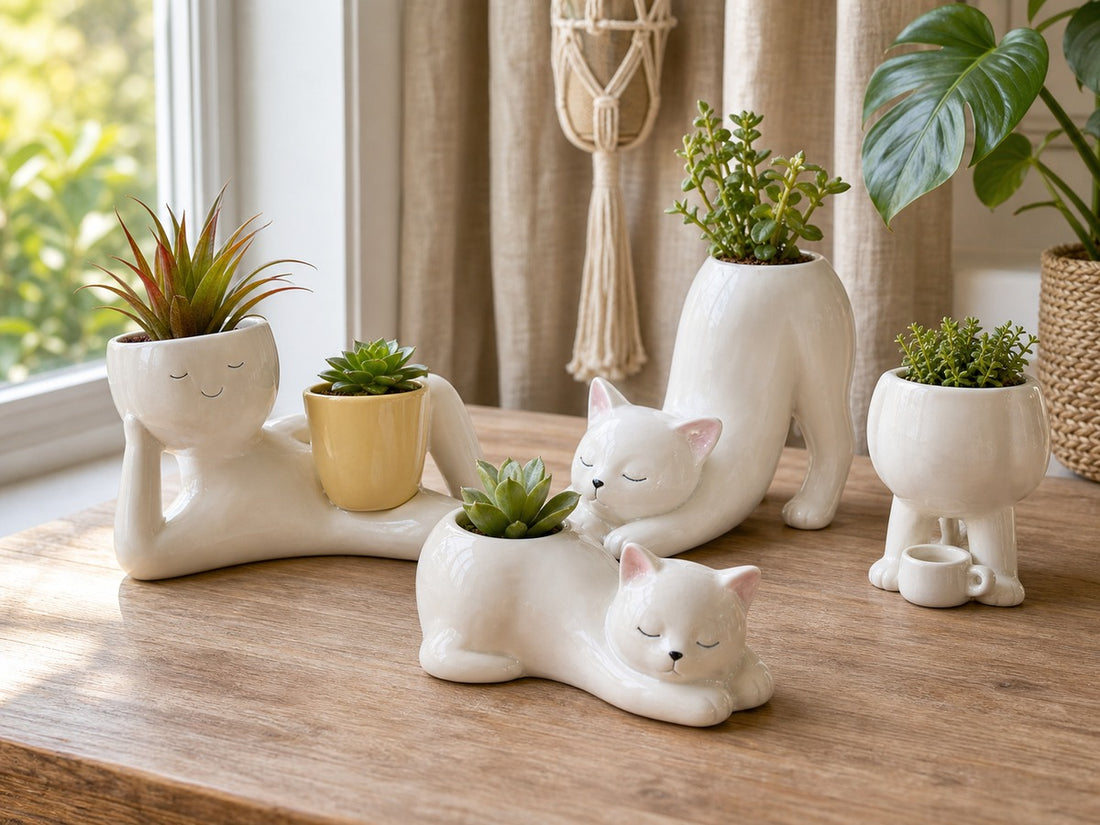 Planters and vases