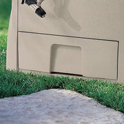 View 100 ft.Auto Power Rewind Hose Reel, Light Taupe image 2