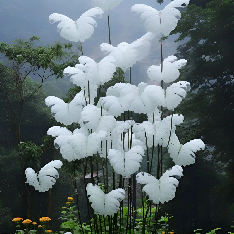 White Butterfly Flower Seeds-Amazing Angel Butterfly Plant🔥