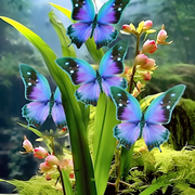 View Colorful Butterfly Flower Seeds-Vivid Winged Delight image 2