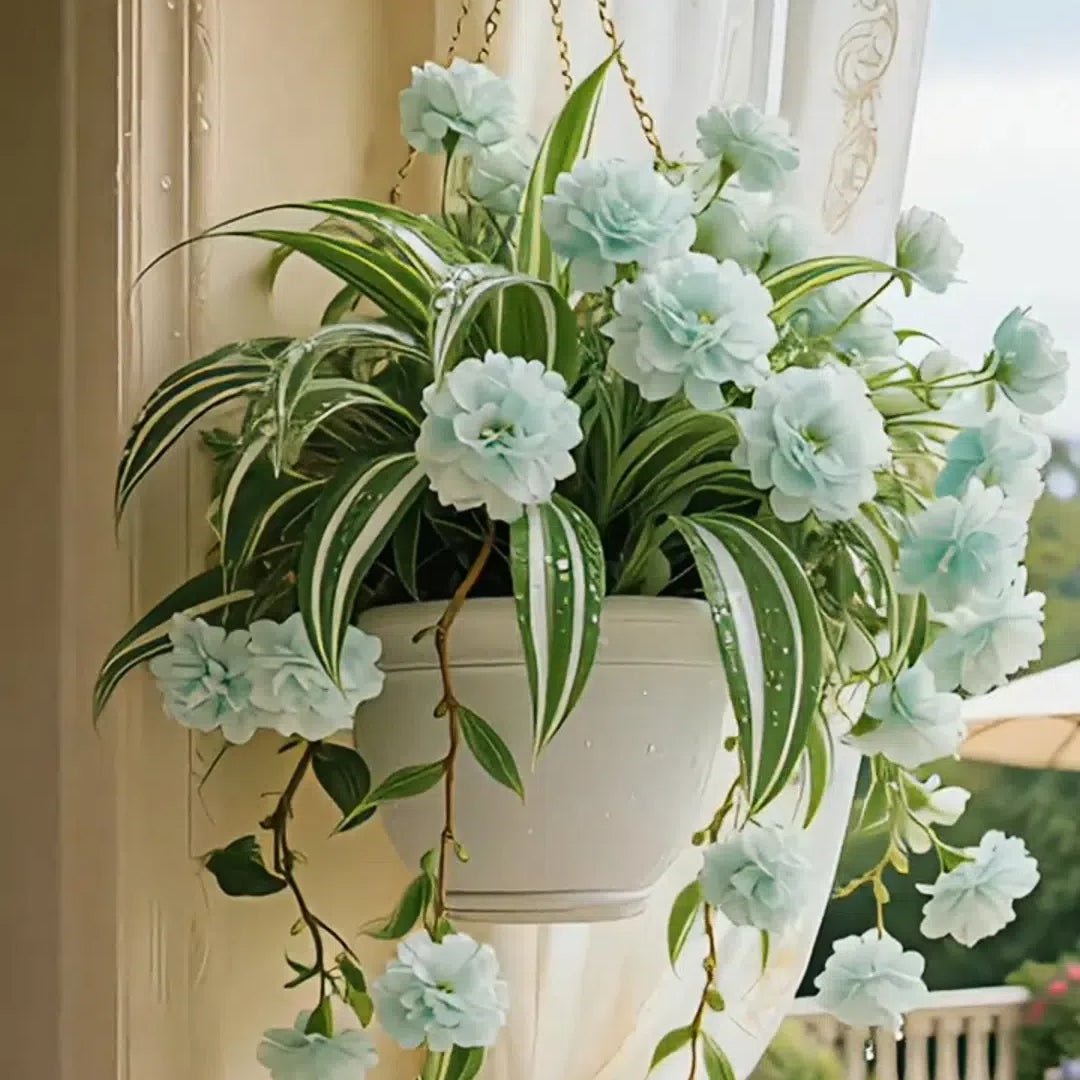 Grand Bloom Spider Plant Seeds/Bulbs 💐 Nature's Hanging Masterpiece of Color & Grace