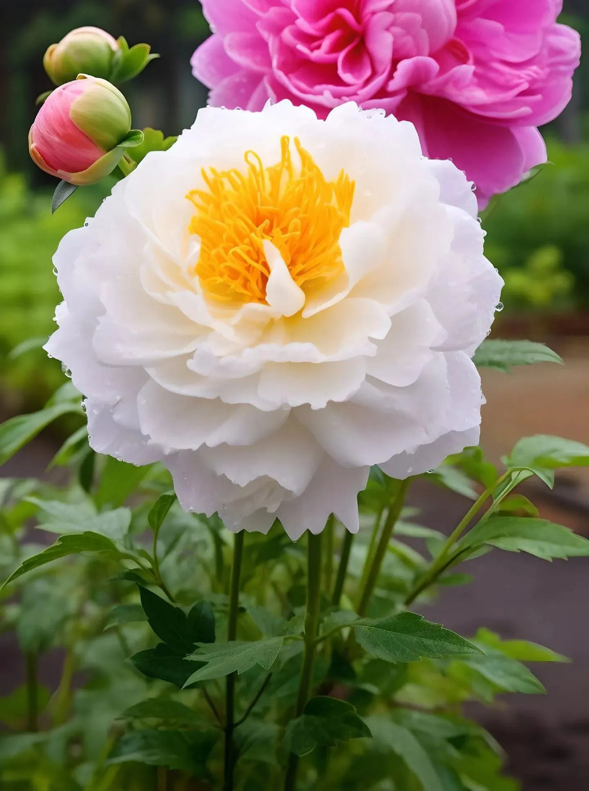 💙💛Blue Yellow Peony Flower Seeds
