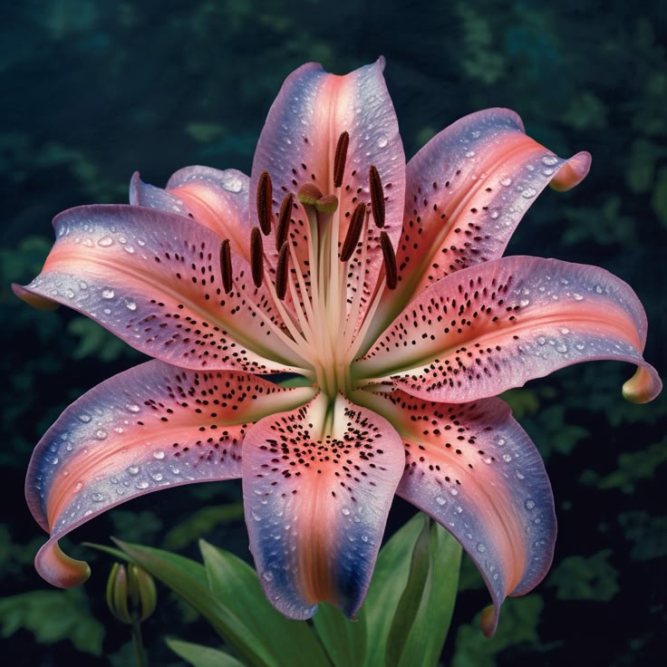 🌸Beautiful purple Rare Color Lily Bulbs– Blooms of Elegance and Grace 🌸