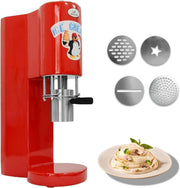 View Kommerzielle Spaghetti-Eismaschine, 28–30 l/h, professionelle Gelato-Eis-Nudelmaschine mit 4 verschiedenen Nudelformen, for Catering und Soft-Serve- image 1