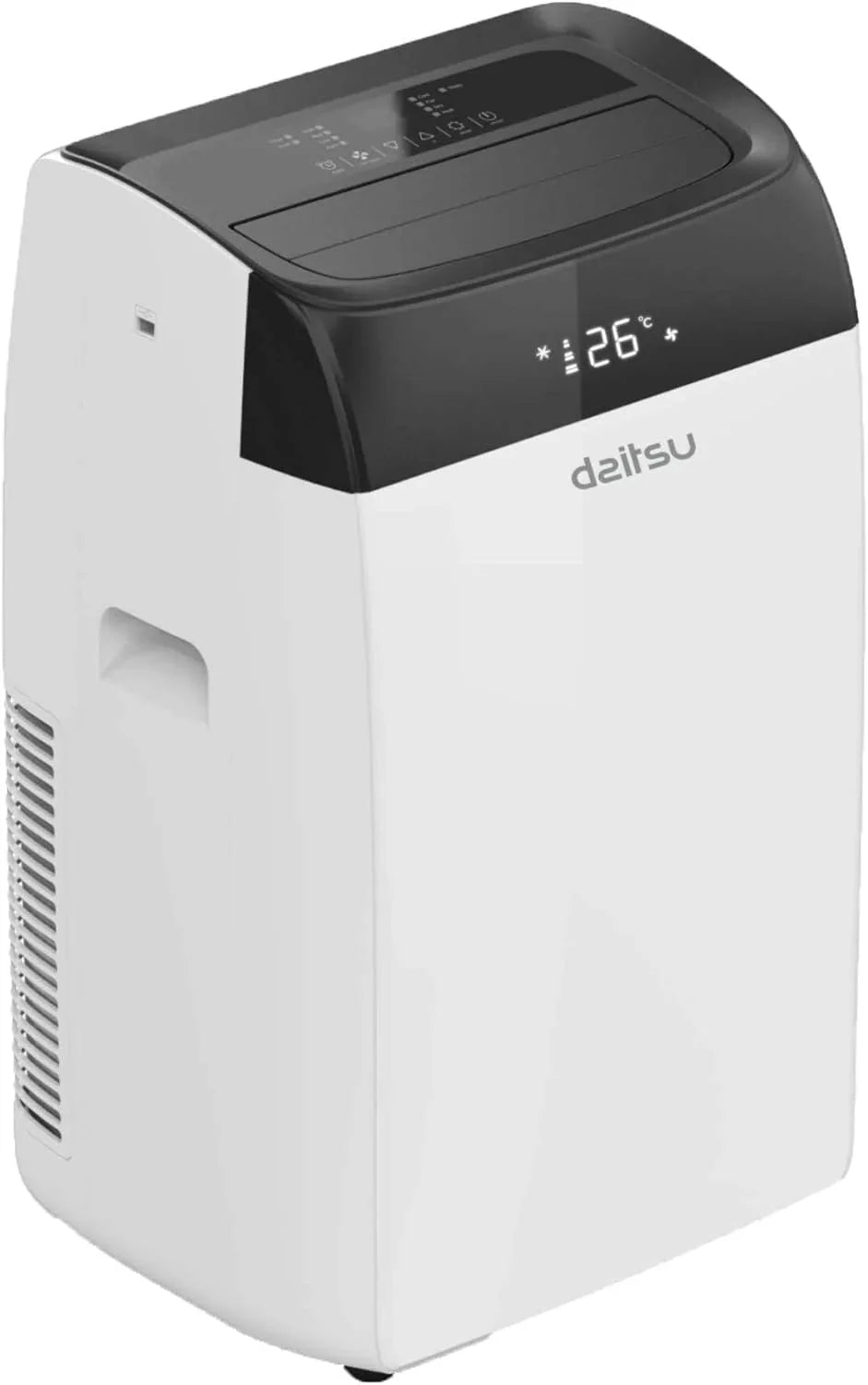 Daitsu - Aire Acondicionado Portátil Frío,Calor, Deshumidificador y Ventilador | 4 en 1 | Alisios Premium APD12FCX | Compacto y Silencioso | Mando a