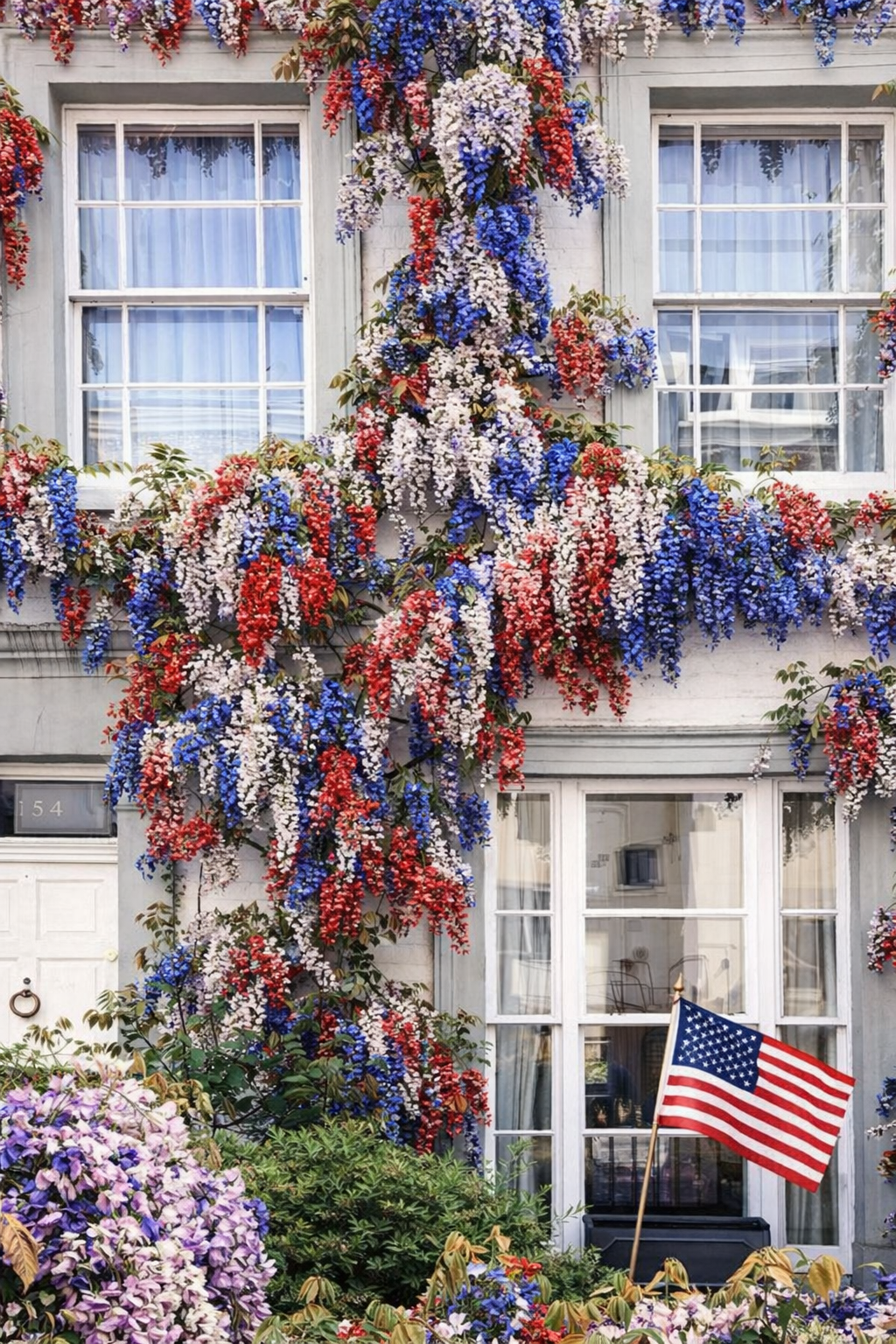 🇺🇸 Celebrate America’s 250th with Red, White & Blue Wisteria Seeds 🌸