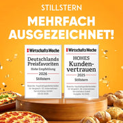 View Stillstern Gefrierschrank C (73L) 4-Sterne-Gefrierfach -18°C ger. Energiever. Mini Freezer mit 3 Fächer, stufenlos reg. Temp., kleine Tiefkühltruhe, image 3