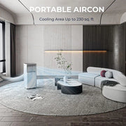 View 8000 BTU 3-in-1 Air Cooler with Dehumidifier and Fan Mode image 2