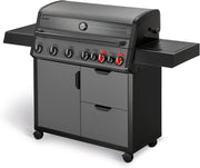 View Enders Gasgrill Hyde 6 SIKR Turbo, 6-Brenner aus Edelstahl für kraftvolles direktes und indirektes Grillen, 800 °C TURBO ZONE, SWITCH GRID, Infarot- image 1