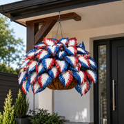 View 🔥Celebrate America's 250th 🌱UV Resistant Artificial Independence Day Hosta Decor suit🇺🇸 image 6