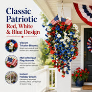 View 🇺🇸4th of July Decoration Tricolor Patriotic Artificial Flower✨ image 2