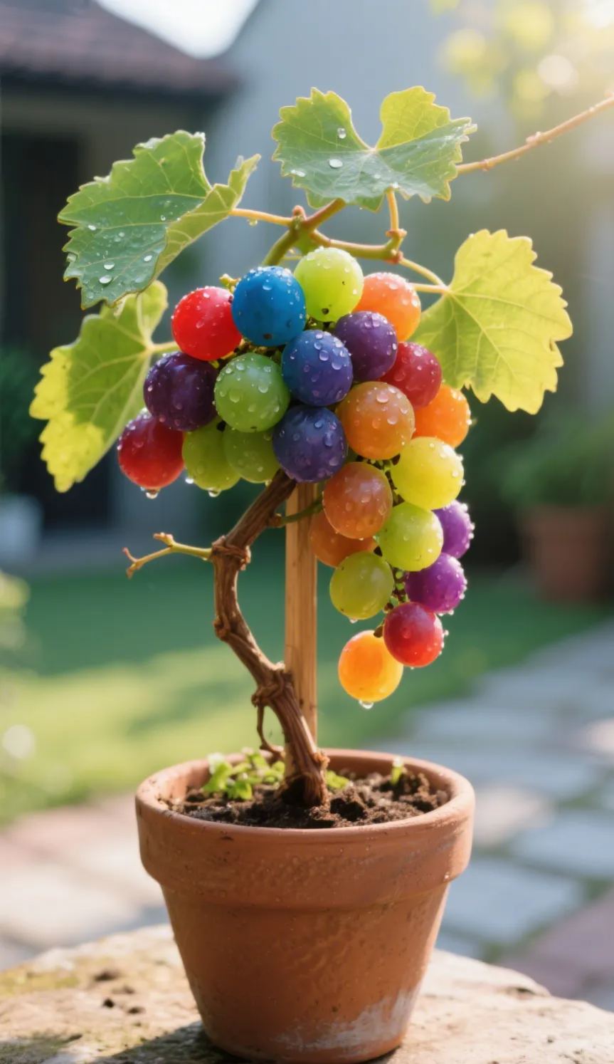 Colored Grape Seeds