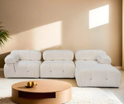 View Bubble Beige L1 Ecksofa - Weiss image 2