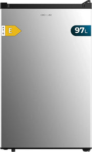 View Cecotec Congelador Vertical Sobremesa 97 L Bolero CoolMarket TF 97 Inox, Clase Energética E, Diseño compacto, Puerta reversible, 3 Cajones, Medidas image 1