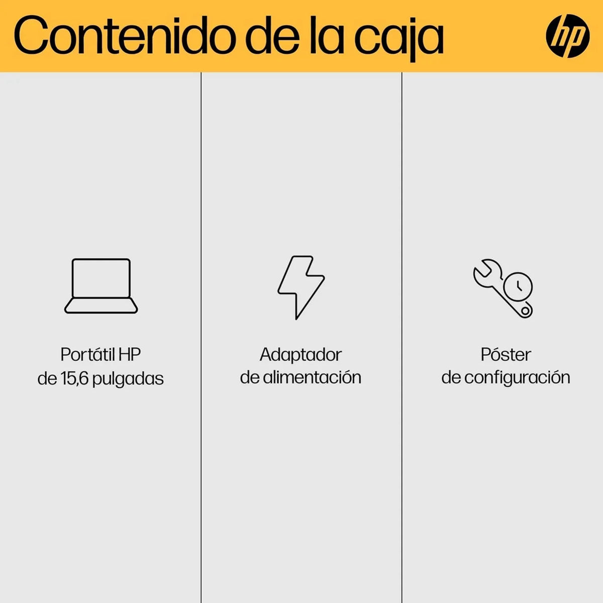 HP 15-fd0163ns- Ordenador portátil de 15.6" Full HD (Intel Core i5-1334U, 16GB RAM, 512GB SSD, Intel Iris Xe Graphics, Windows 11) Silver - Teclado