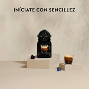 View Nespresso De'Longhi Inissia EN80.B - Cafetera monodosis de cápsulas Nespresso, 19 bares, apagado automático, color negro image 4