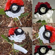 View Pokémon rose - Rare red white black rose image 2