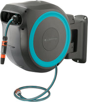 View Gardena Wand-Schlauchbox RollUp M/L (türkis) 25 m: flexible Bewässerung für mittelgroße bis große Gärten, Schwenkbare, inkl. 25 m Qualitätschlauch und image 1