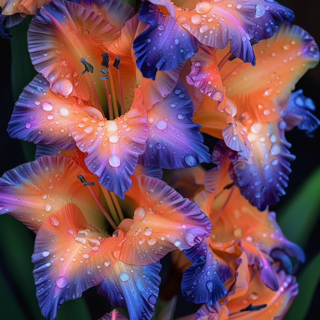Blue Nebula Gladiolus Corms🌺