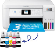 View Epson EcoTank ET-2826 A4-Multifunktions-Wi-Fi-Tintentankdrucker, mit einem im Lieferumfang enthaltenen Vorrat an Tinten bis zu 3 Jahren image 3