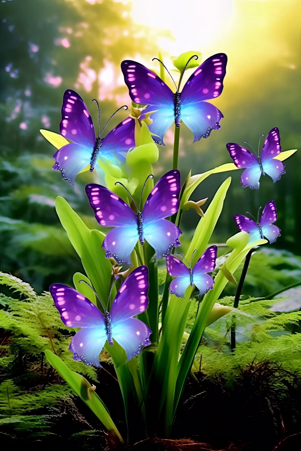 Colorful Butterfly Flower Seeds-Vivid Winged Delight