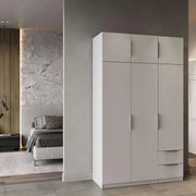 View Miroytengo Armario Ghost Grande 6 Puertas y 2 Cajones Color Blanco Mate 203x119 cm image 2