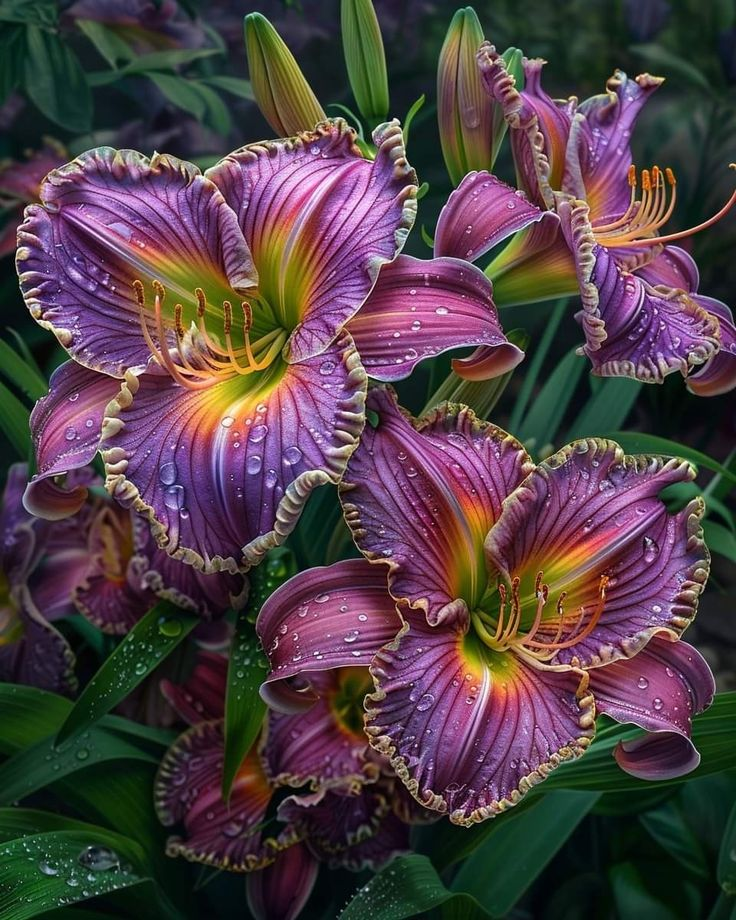 🌸Beautiful purple Rare Color Lily Bulbs– Blooms of Elegance and Grace 🌸