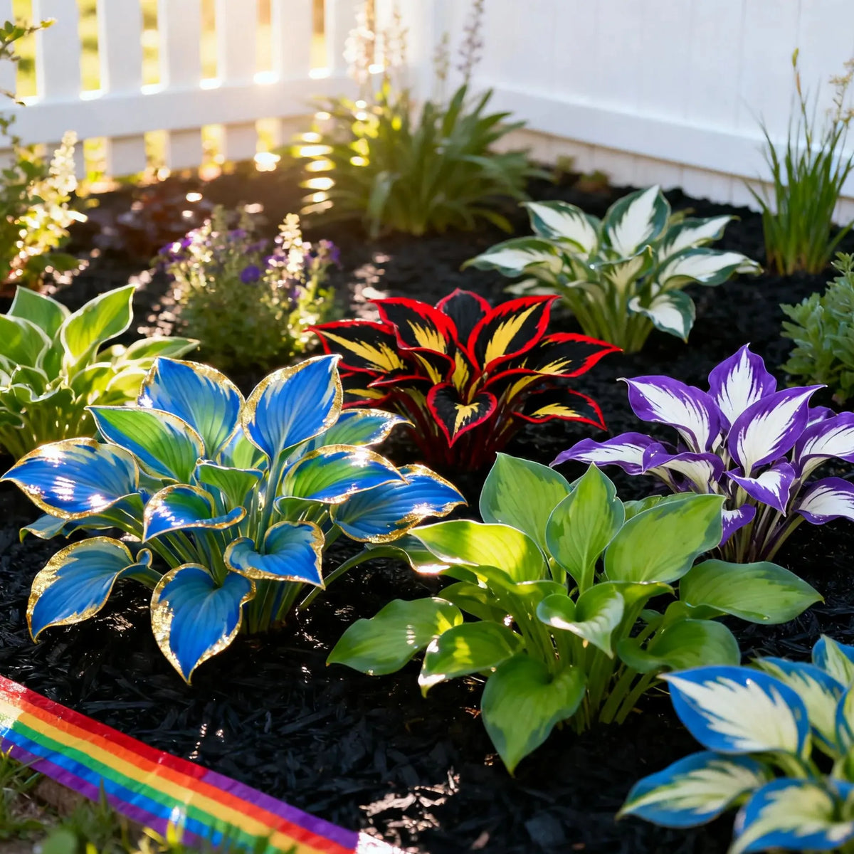 Muticolor Hosta Seeds-Perennial Shade Plant for Garden and Yard Plant🌈God's Artistic Canvas