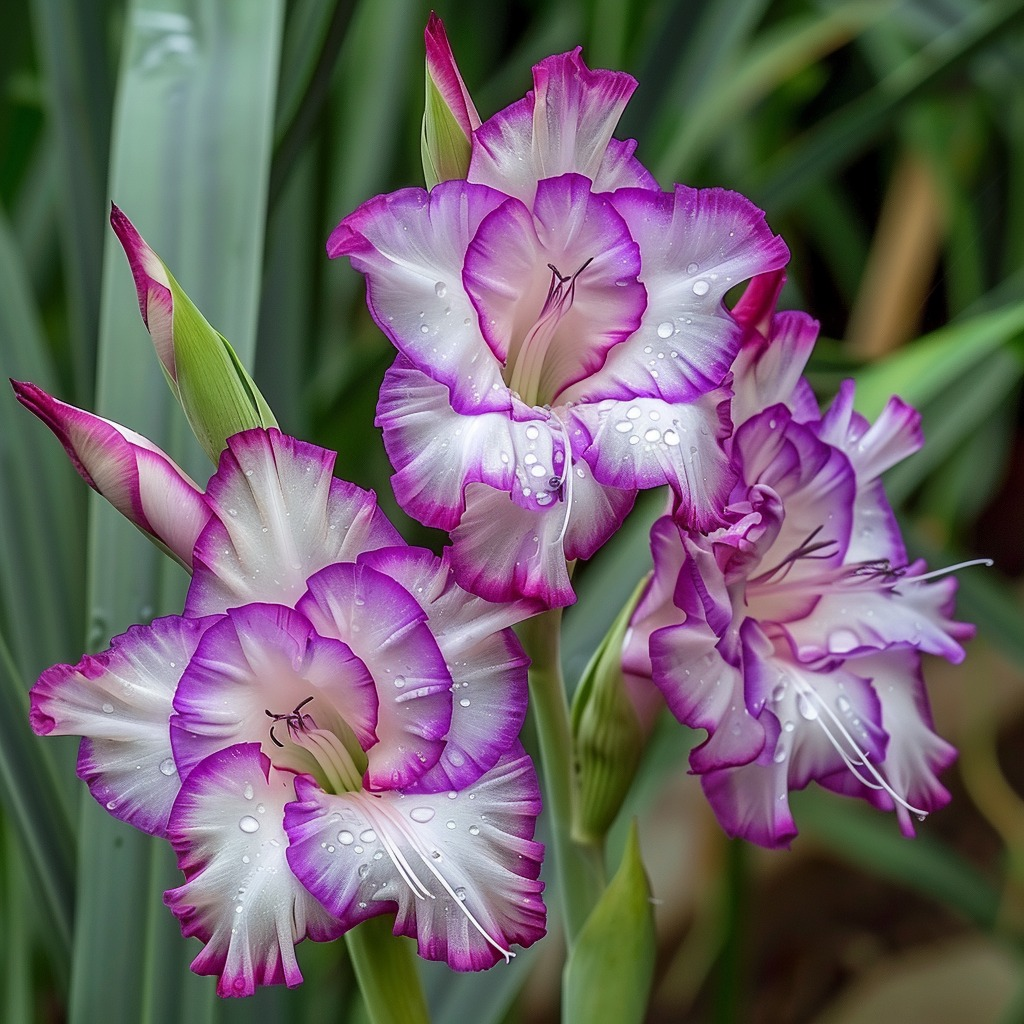 Velvet Ruffle Gladiolus Corms🌺